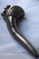 Karamojong Kudu, horn & leather whistle